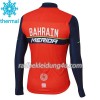 Radtrikot 2017 Bahrain-Merida Winter Thermal Fleece N001